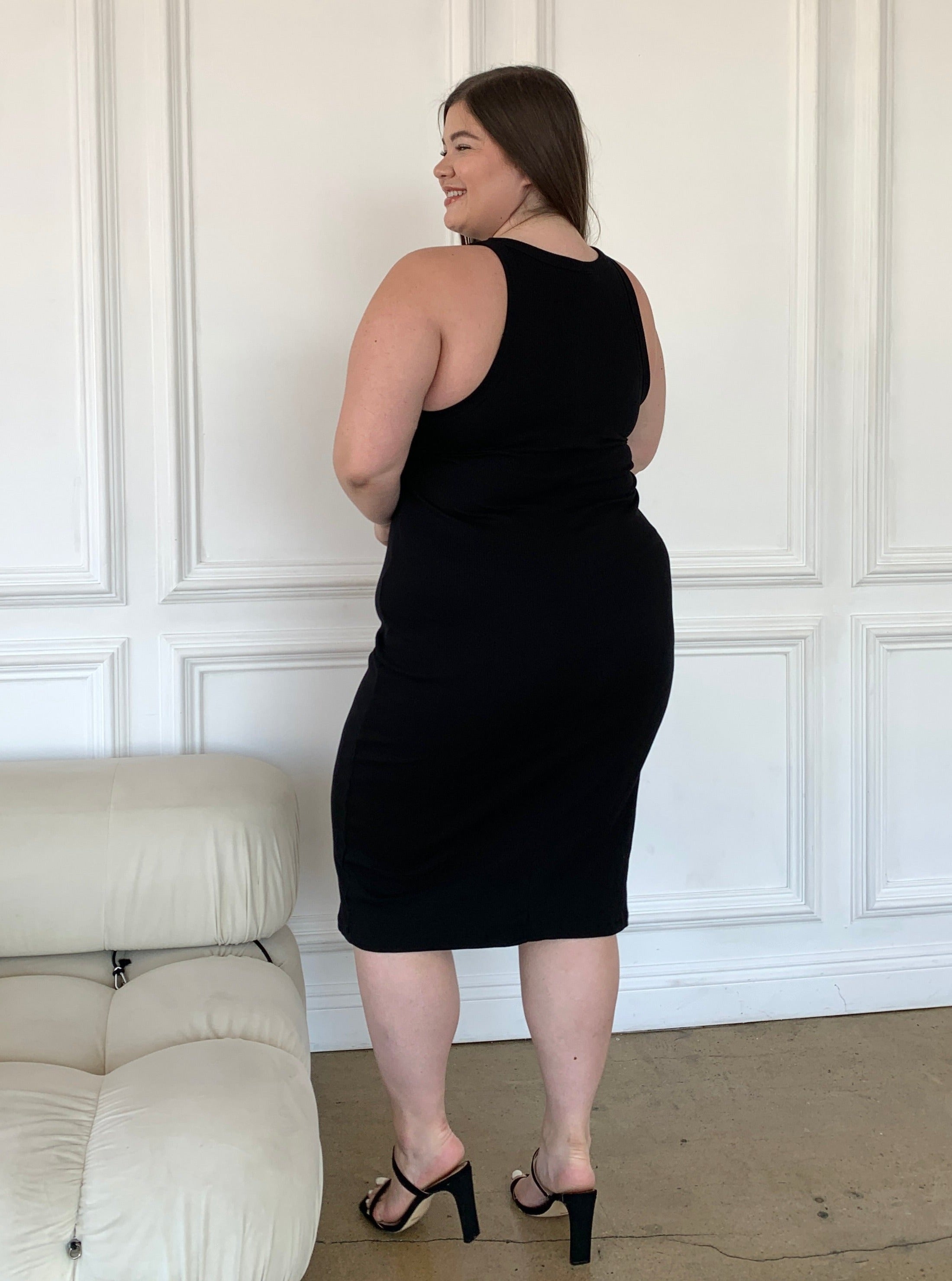 Black bandage dress plus cheap size