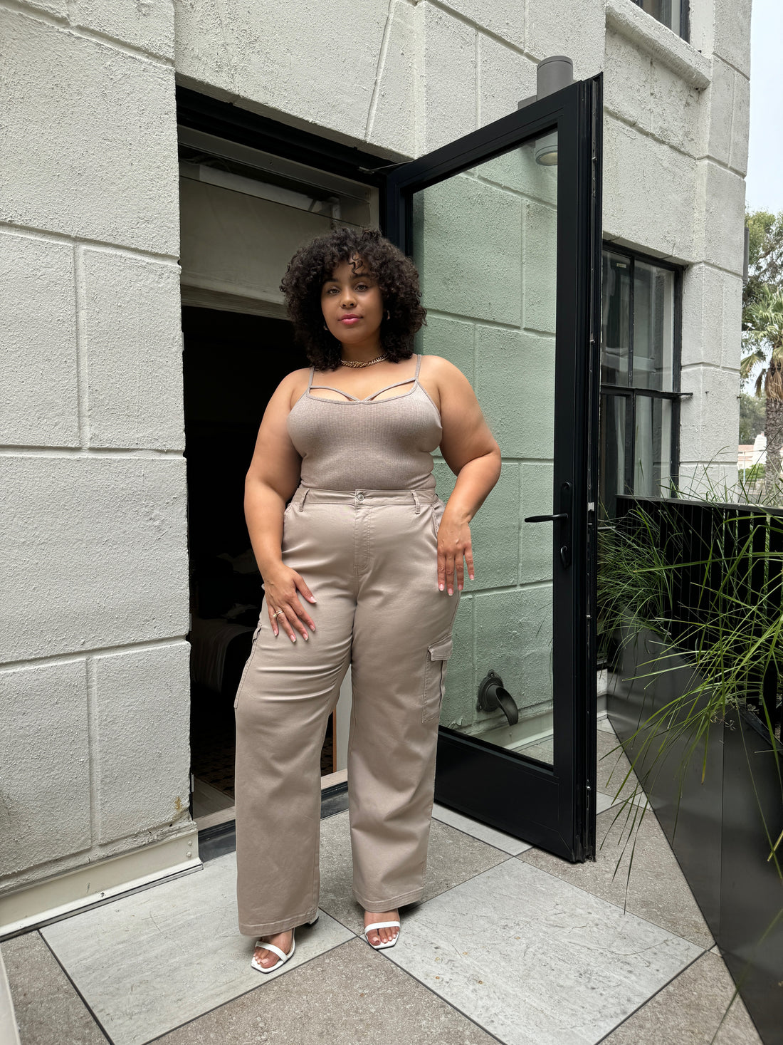 Plus Size Baggy Stretch Cargo Pants 2020AVE