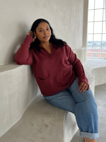 Plus Size Collared Sweater Plus Size Outerwear -2020AVE