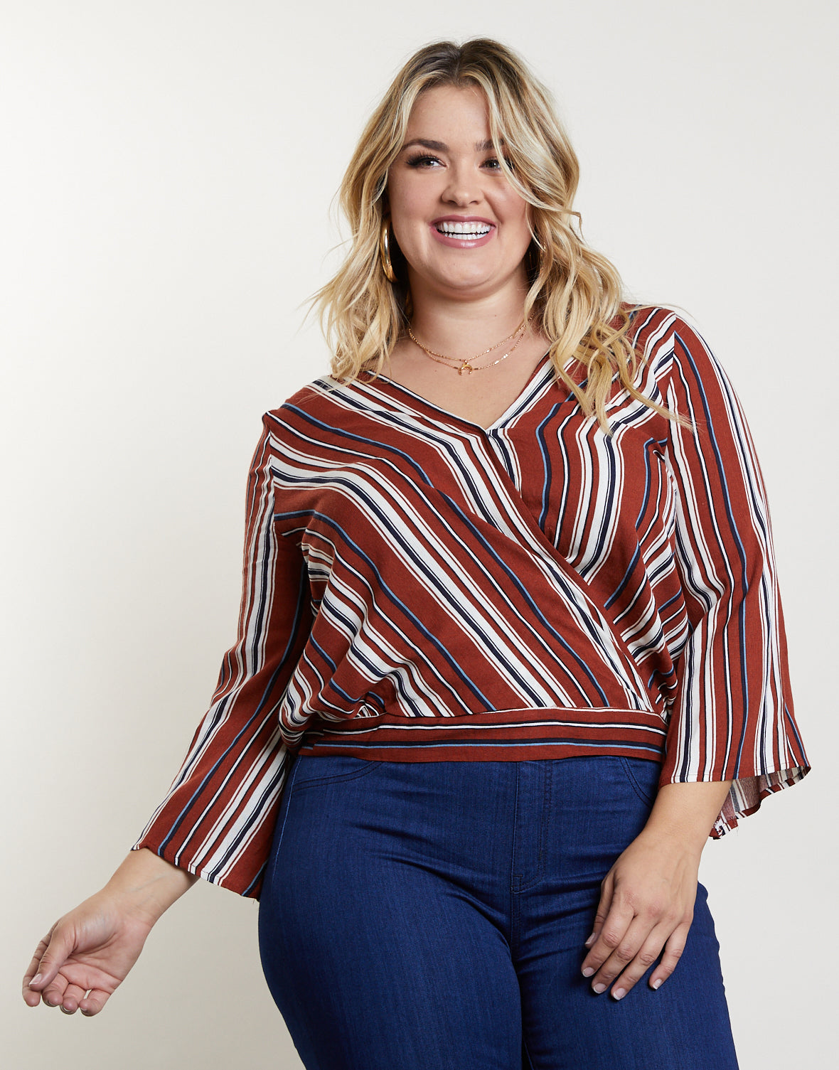 Plus Size Undefined Surplice Top Plus Size Blouse Plus Size Dressy 2020ave 2680